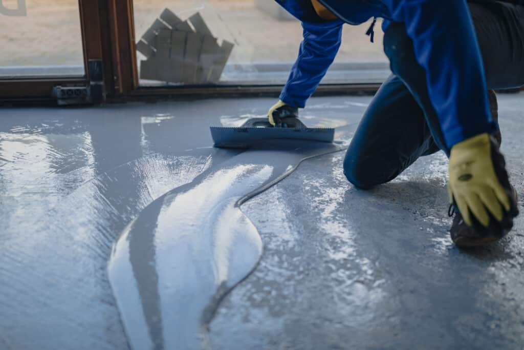 Removing Garage Floor Coatings and restoring them