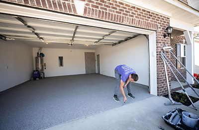 Garage Floor Installation Process