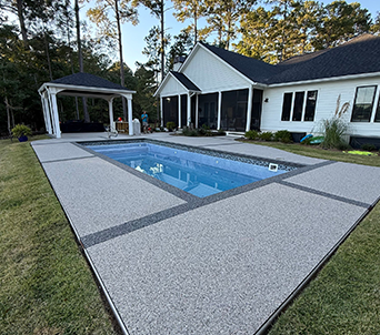 Decorative Stone Overlay in Knoxville, TN