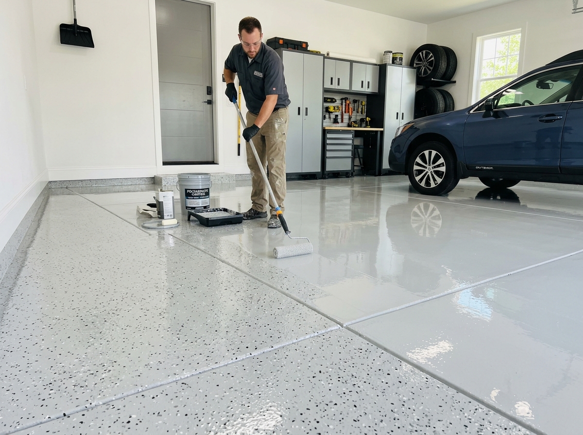 fast drying polyaspartic floors