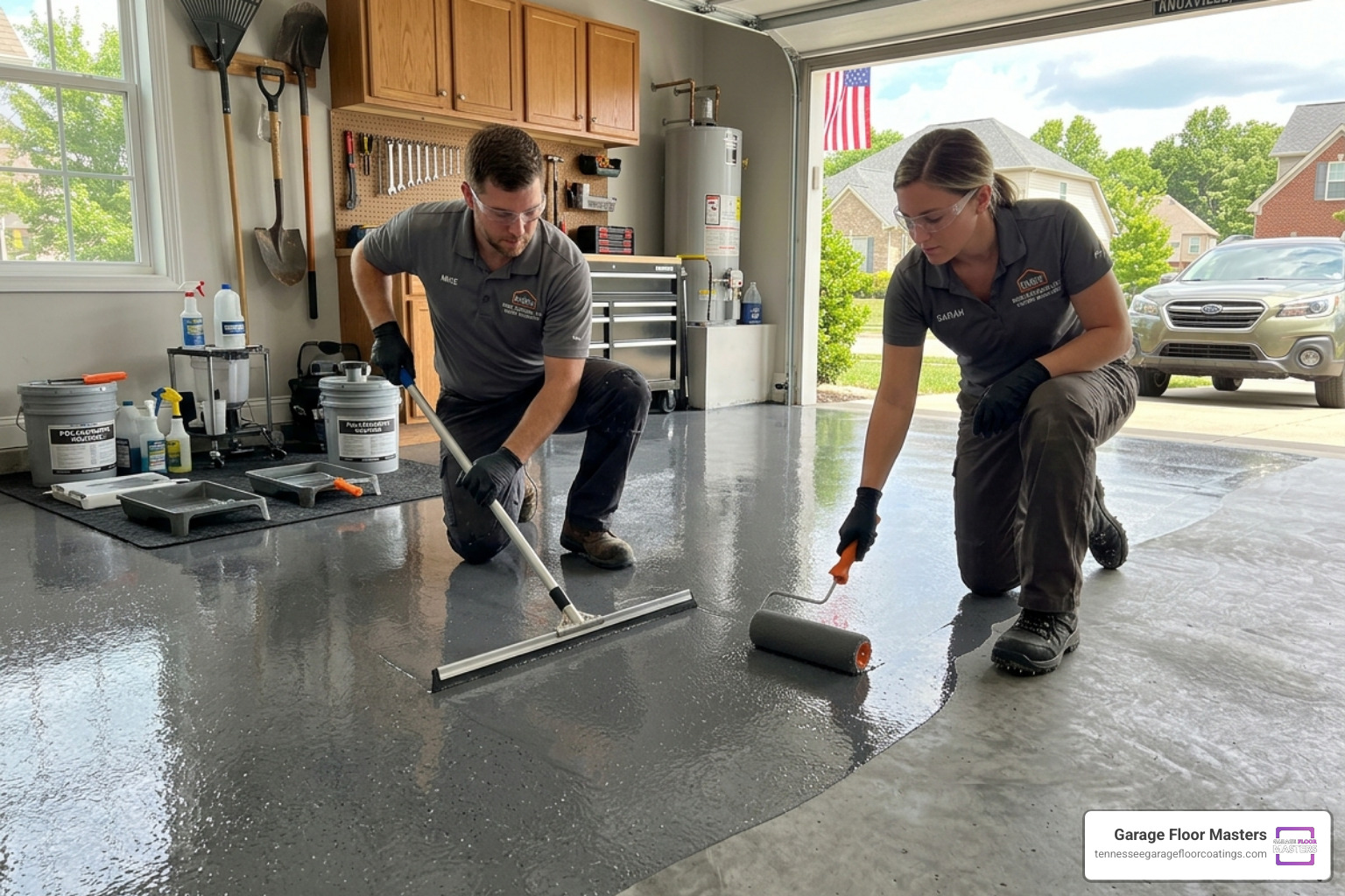 expert polyaspartic installers Knoxville