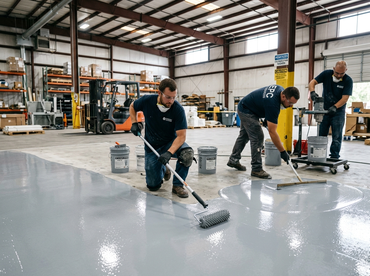epoxy resin floor installers